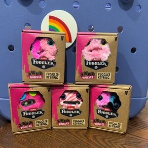 Fuggler Baby Pinkles Key Rings by ZURU Funny Ugly Monsters 3.5in